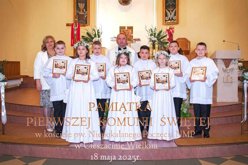 I Komunia Święta – 18.05.2025 r